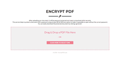 Desktop Screenshot of encryptpdf.com